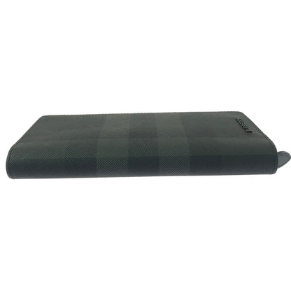 【中古美品】【メンズ】 BURBERRY バーバリー LONG WALLET 8070199 ロングウォレット 長財布 200-261013-na-24-tagh カラー：チャコール 万代Net店