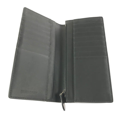 【中古美品】【メンズ】 BURBERRY バーバリー LONG WALLET 8070199 ロングウォレット 長財布 200-261013-na-24-tagh カラー：チャコール 万代Net店