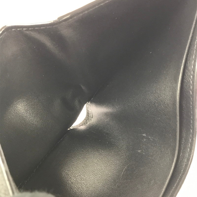 【中古品】【メンズ】 VALEXTRA ヴァレクストラ COMPACT WALETT コンパクト ウォレット 二つ折り財布 200-261013-na-30-tagh カラー：ブラック 万代Net店