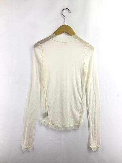 【中古品】【レディース】 TODAYFUL トゥデイフル SHEER CREWNECK LONG T-SHIRTS 12410608 シアー クルーネック ロング Tシャツ カットソー 170-260925-na-01-tagh サイズ：F カラー：ホワイト 万代Net店