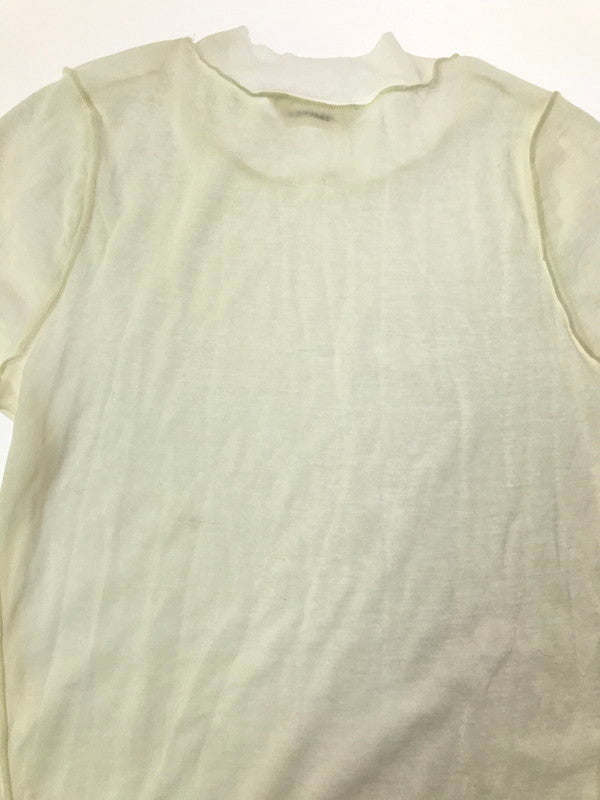 【中古品】【レディース】 TODAYFUL トゥデイフル SHEER CREWNECK LONG T-SHIRTS 12410608 シアー クルーネック ロング Tシャツ カットソー 170-260925-na-01-tagh サイズ：F カラー：ホワイト 万代Net店