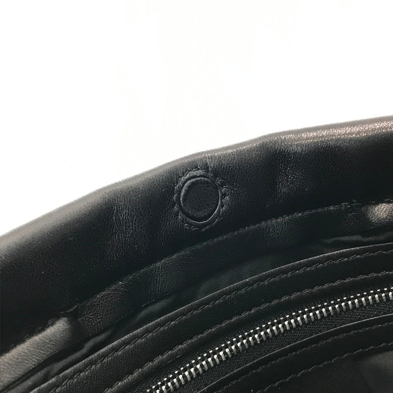 【中古品】【レディース】 MAISON MARGIELA メゾン マルジェラ GLAM SLAM CHAIN SHOULDER BAG S56WF0160 グラムスラム チェーン ショルダーバッグ クラッチバッグ カバン 180-260928-na-10-tagh カラー：ブラック 万代Net店