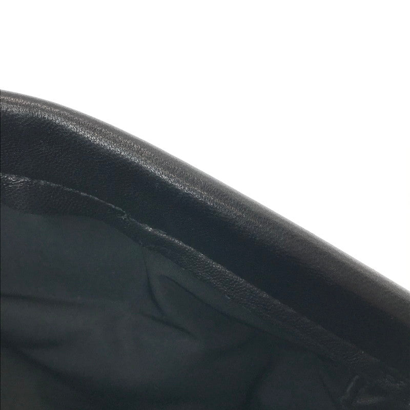【中古品】【レディース】 MAISON MARGIELA メゾン マルジェラ GLAM SLAM CHAIN SHOULDER BAG S56WF0160 グラムスラム チェーン ショルダーバッグ クラッチバッグ カバン 180-260928-na-10-tagh カラー：ブラック 万代Net店