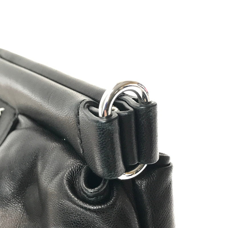 【中古品】【レディース】 MAISON MARGIELA メゾン マルジェラ GLAM SLAM CHAIN SHOULDER BAG S56WF0160 グラムスラム チェーン ショルダーバッグ クラッチバッグ カバン 180-260928-na-10-tagh カラー：ブラック 万代Net店