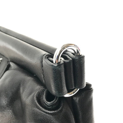 【中古品】【レディース】 MAISON MARGIELA メゾン マルジェラ GLAM SLAM CHAIN SHOULDER BAG S56WF0160 グラムスラム チェーン ショルダーバッグ クラッチバッグ カバン 180-260928-na-10-tagh カラー：ブラック 万代Net店