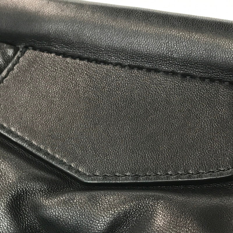 【中古品】【レディース】 MAISON MARGIELA メゾン マルジェラ GLAM SLAM CHAIN SHOULDER BAG S56WF0160 グラムスラム チェーン ショルダーバッグ クラッチバッグ カバン 180-260928-na-10-tagh カラー：ブラック 万代Net店