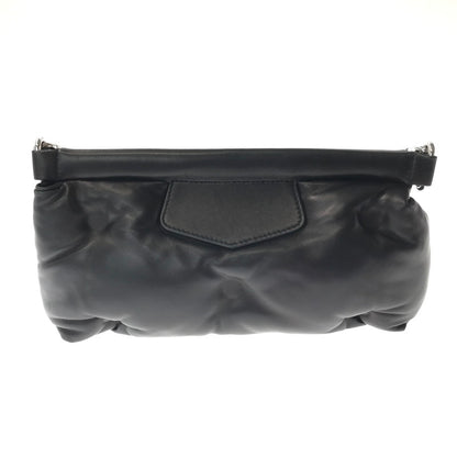 【中古品】【レディース】 MAISON MARGIELA メゾン マルジェラ GLAM SLAM CHAIN SHOULDER BAG S56WF0160 グラムスラム チェーン ショルダーバッグ クラッチバッグ カバン 180-260928-na-10-tagh カラー：ブラック 万代Net店
