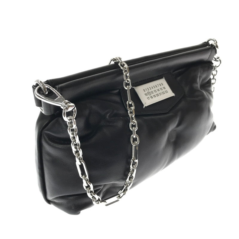 【中古品】【レディース】 MAISON MARGIELA メゾン マルジェラ GLAM SLAM CHAIN SHOULDER BAG S56WF0160 グラムスラム チェーン ショルダーバッグ クラッチバッグ カバン 180-260928-na-10-tagh カラー：ブラック 万代Net店