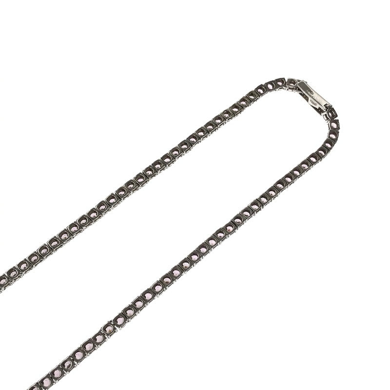 【中古品】【メンズ】 AVALANCHE アヴァランチ SV925 SILVER TENNIS NECKLACE AHNL-D001-3MM-PK シルバー テニス ネックレス アクセサリー 192-260928-na-02-tagh カラー：ピンク 万代Net店