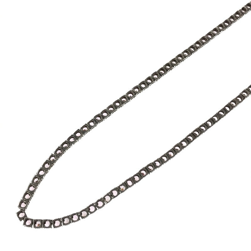 【中古品】【メンズ】 AVALANCHE アヴァランチ SV925 SILVER TENNIS NECKLACE AHNL-D001-3MM-PK シルバー テニス ネックレス アクセサリー 192-260928-na-02-tagh カラー：ピンク 万代Net店