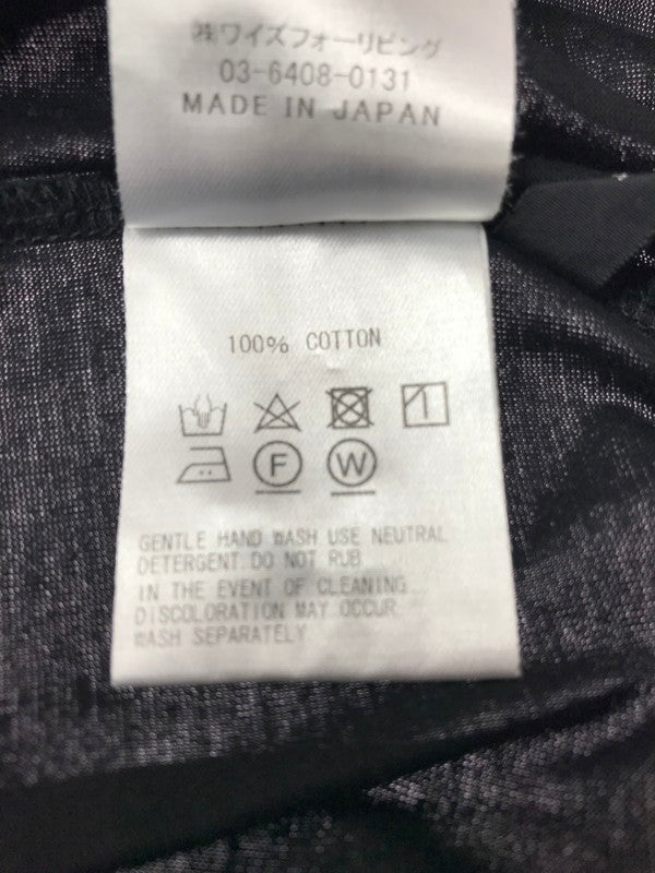 【中古品】【メンズ】 Y'S FOR LIVING ワイズフォーリビング EASY WIDE COTTN PANTS イージー ワイド コットン パンツ ボトムス 151-261014-na-17-tagh サイズ：サイズ表記なし 下記参照 カラー：ブラック 万代Net店