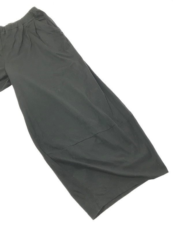 【中古品】【メンズ】 Y'S FOR LIVING ワイズフォーリビング EASY WIDE COTTN PANTS イージー ワイド コットン パンツ ボトムス 151-261014-na-17-tagh サイズ：サイズ表記なし 下記参照 カラー：ブラック 万代Net店