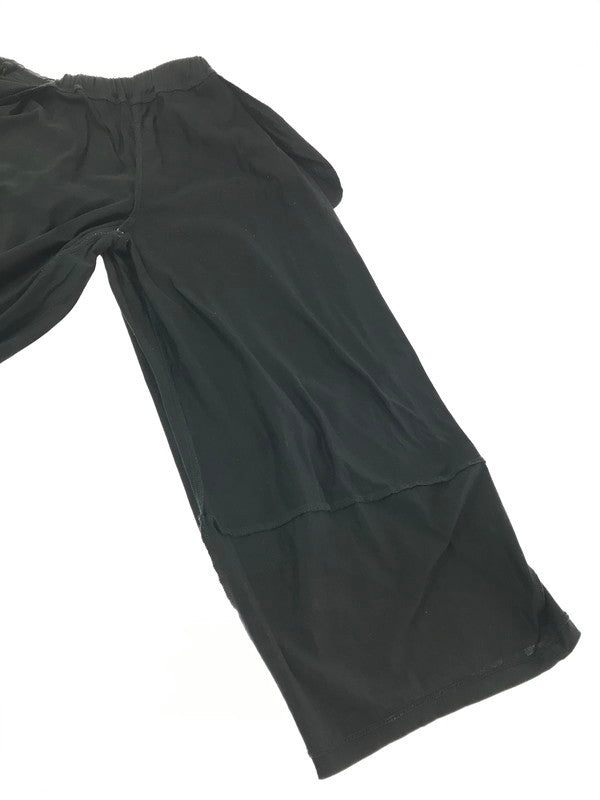 【中古品】【メンズ】 Y'S FOR LIVING ワイズフォーリビング EASY WIDE COTTN PANTS イージー ワイド コットン パンツ ボトムス 151-261014-na-17-tagh サイズ：サイズ表記なし 下記参照 カラー：ブラック 万代Net店