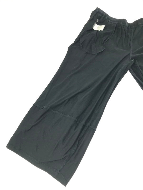 【中古品】【メンズ】 Y'S FOR LIVING ワイズフォーリビング EASY WIDE COTTN PANTS イージー ワイド コットン パンツ ボトムス 151-261014-na-17-tagh サイズ：サイズ表記なし 下記参照 カラー：ブラック 万代Net店