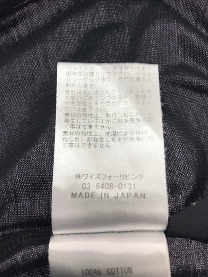 【中古品】【メンズ】 Y'S FOR LIVING ワイズフォーリビング EASY WIDE COTTN PANTS イージー ワイド コットン パンツ ボトムス 151-261014-na-17-tagh サイズ：サイズ表記なし 下記参照 カラー：ブラック 万代Net店