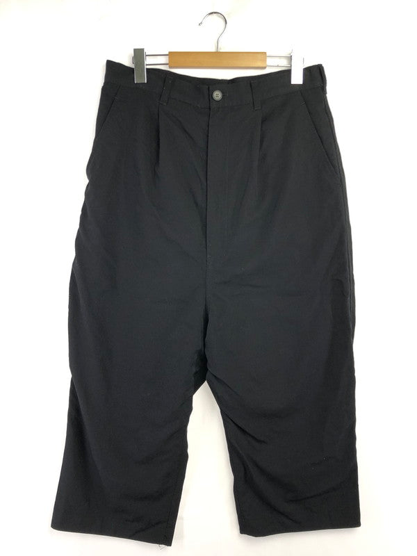 【中古品】【メンズ】 COMME DES GARCONS HOMME コムデギャルソンオム WOOL POPLIN 1-PLEAT PANTS HH-P102 ウール ポップリン 1プリーツ パンツ 151-261002-rt-15-tagh サイズ：S カラー：ブラック 万代Net店