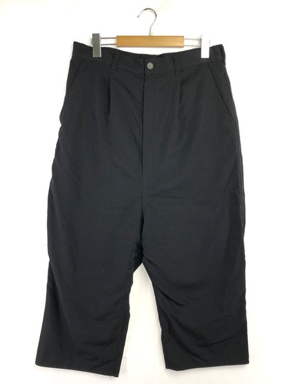 【中古品】【メンズ】 COMME DES GARCONS HOMME コムデギャルソンオム WOOL POPLIN 1-PLEAT PANTS HH-P102 ウール ポップリン 1プリーツ パンツ 151-261002-rt-15-tagh サイズ：S カラー：ブラック 万代Net店