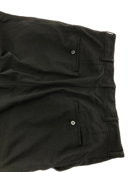 【中古品】【メンズ】 COMME DES GARCONS HOMME コムデギャルソンオム WOOL POPLIN 1-PLEAT PANTS HH-P102 ウール ポップリン 1プリーツ パンツ 151-261002-rt-15-tagh サイズ：S カラー：ブラック 万代Net店