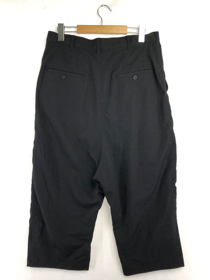 【中古品】【メンズ】 COMME DES GARCONS HOMME コムデギャルソンオム WOOL POPLIN 1-PLEAT PANTS HH-P102 ウール ポップリン 1プリーツ パンツ 151-261002-rt-15-tagh サイズ：S カラー：ブラック 万代Net店