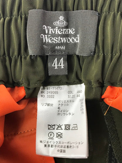 【中古品】【メンズ】 VIVIENNE WESTWOOD MAN ヴィヴィアンウエストウッド マン NYLON FLIGHT PANTS OLIVE VW-W1-71473 ナイロン フライト パンツ 152-260926-rt-17-tagh サイズ：44 カラー：カーキ 万代Net店