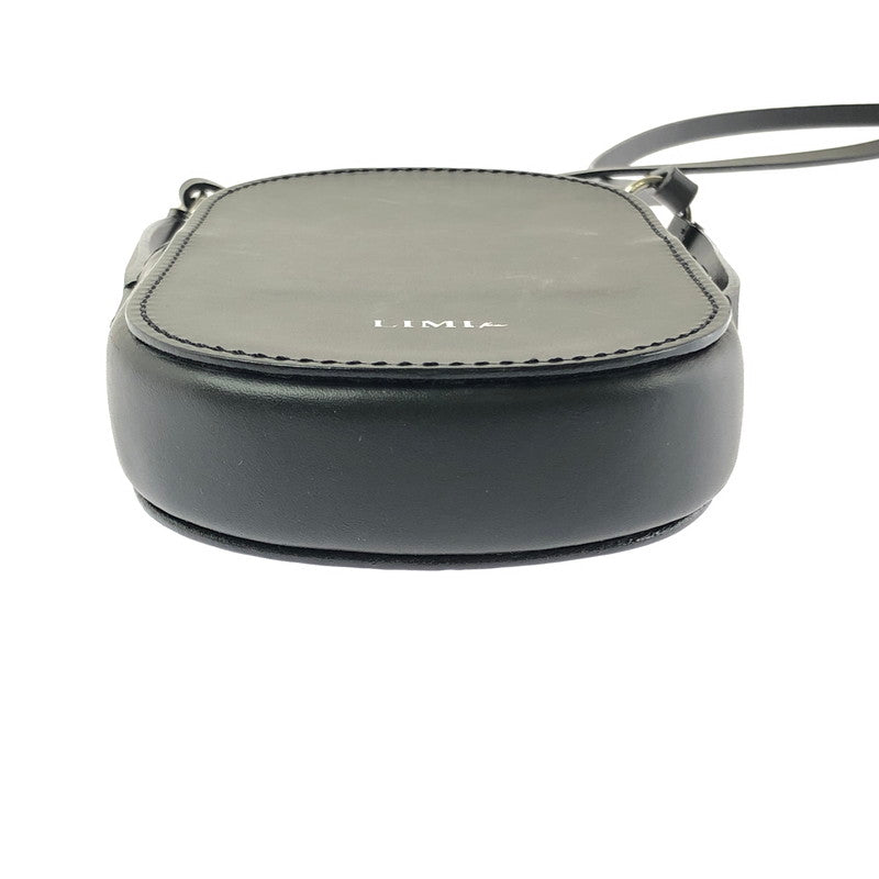 【中古品】【メンズ】 LIMI FEU リミ フゥ YOHJI YAMAMOTO MINI SHOULDER BAG LR-I01-712-2 ヨウジ ヤマモト ミニ ショルダー バッグ 鞄 カバン 188-261015-ty-09-tagh カラー：ブラック 万代Net店