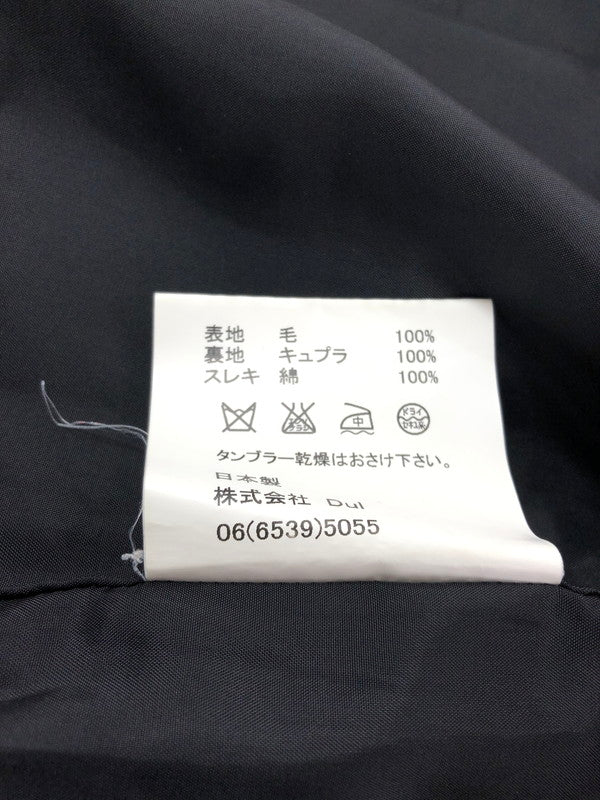 【中古品】【メンズ】 DULCAMARA ドゥルカマラ TAILORED JACKET テーラードジャケット 140-261001-na-18-tagh カラー：ブラック 万代Net店