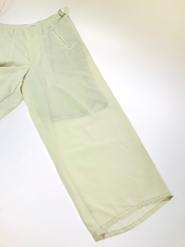 【中古品】【メンズ】 LQUARTET エルカルテット SIRO COMPACT WIDE CEREMONY MC TROUSERS LQ25FW-LP-010 ワイド トラウザーパンツ ボトムス 151-261014-na-10-tagh サイズ：M カラー：ホワイト 万代Net店