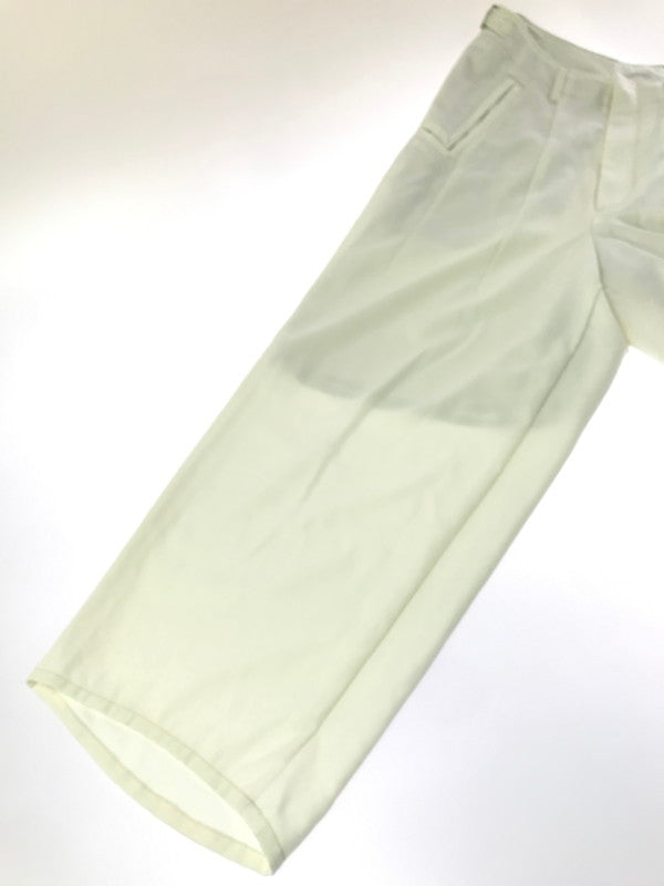 【中古品】【メンズ】 LQUARTET エルカルテット SIRO COMPACT WIDE CEREMONY MC TROUSERS LQ25FW-LP-010 ワイド トラウザーパンツ ボトムス 151-261014-na-10-tagh サイズ：M カラー：ホワイト 万代Net店