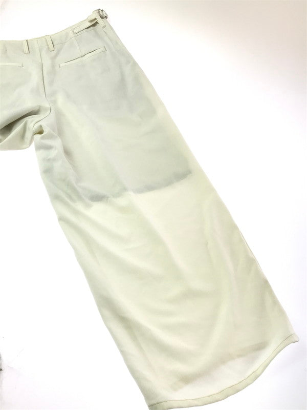 【中古品】【メンズ】 LQUARTET エルカルテット SIRO COMPACT WIDE CEREMONY MC TROUSERS LQ25FW-LP-010 ワイド トラウザーパンツ ボトムス 151-261014-na-10-tagh サイズ：M カラー：ホワイト 万代Net店