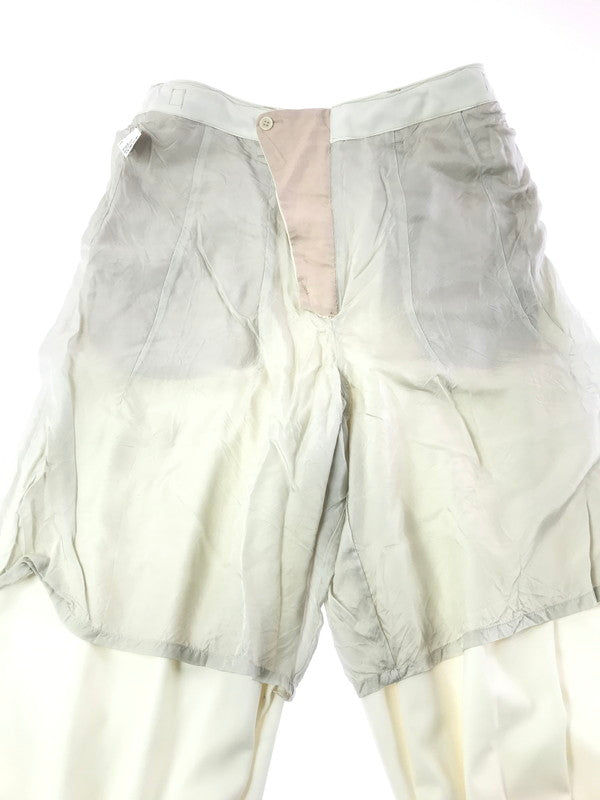 【中古品】【メンズ】 LQUARTET エルカルテット SIRO COMPACT WIDE CEREMONY MC TROUSERS LQ25FW-LP-010 ワイド トラウザーパンツ ボトムス 151-261014-na-10-tagh サイズ：M カラー：ホワイト 万代Net店