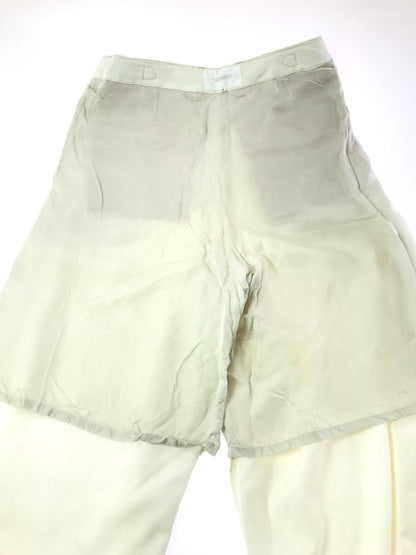 【中古品】【メンズ】 LQUARTET エルカルテット SIRO COMPACT WIDE CEREMONY MC TROUSERS LQ25FW-LP-010 ワイド トラウザーパンツ ボトムス 151-261014-na-10-tagh サイズ：M カラー：ホワイト 万代Net店