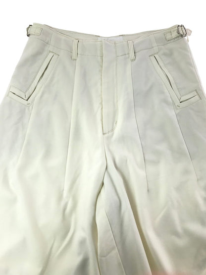 【中古品】【メンズ】 LQUARTET エルカルテット SIRO COMPACT WIDE CEREMONY MC TROUSERS LQ25FW-LP-010 ワイド トラウザーパンツ ボトムス 151-261014-na-10-tagh サイズ：M カラー：ホワイト 万代Net店