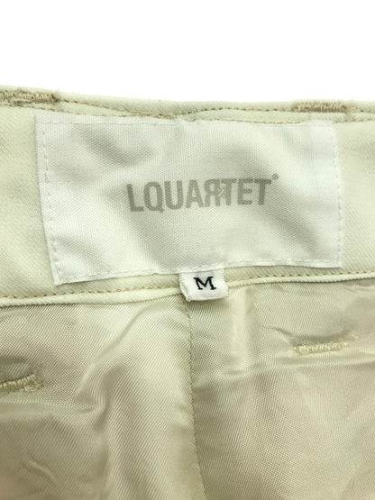 【中古品】【メンズ】 LQUARTET エルカルテット SIRO COMPACT WIDE CEREMONY MC TROUSERS LQ25FW-LP-010 ワイド トラウザーパンツ ボトムス 151-261014-na-10-tagh サイズ：M カラー：ホワイト 万代Net店