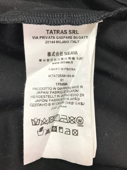 【中古品】【メンズ】 TATRAS タトラス SELO MINI LOGO T-SHIRTS MTAT25S8195-M セロ ミニロゴ Tシャツ 半袖Tシャツ 141-260925-na-02-tagh サイズ：1 カラー：ブラック 万代Net店