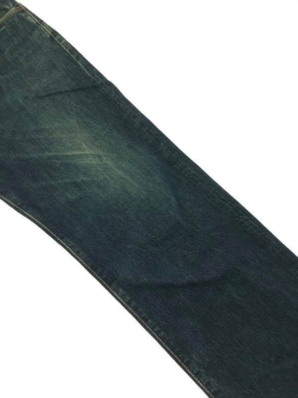 【中古品】【メンズ】 EVISU エヴィス NO.2 DENIM PANTS 2001 YAMANE 虎耳 万寿菊 ナンバー2 デニム パンツ ジーパン ボトムス 156-260926-rt-14-tagh サイズ：36×35 カラー：インディゴ 万代Net店