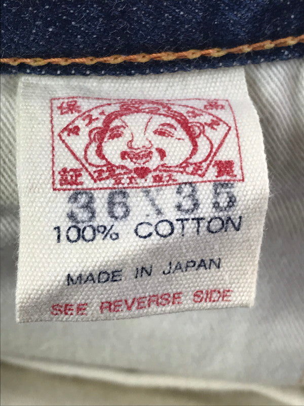 【中古品】【メンズ】 EVISU エヴィス NO.2 DENIM PANTS 2001 YAMANE 虎耳 万寿菊 ナンバー2 デニム パンツ ジーパン ボトムス 156-260926-rt-14-tagh サイズ：36×35 カラー：インディゴ 万代Net店