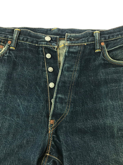 【中古品】【メンズ】 EVISU エヴィス NO.2 DENIM PANTS 2001 YAMANE 虎耳 万寿菊 ナンバー2 デニム パンツ ジーパン ボトムス 156-260926-rt-14-tagh サイズ：36×35 カラー：インディゴ 万代Net店