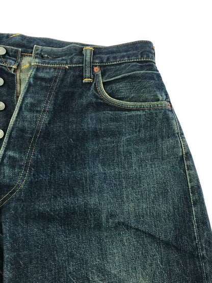 【中古品】【メンズ】 EVISU エヴィス NO.2 DENIM PANTS 2001 YAMANE 虎耳 万寿菊 ナンバー2 デニム パンツ ジーパン ボトムス 156-260926-rt-14-tagh サイズ：36×35 カラー：インディゴ 万代Net店
