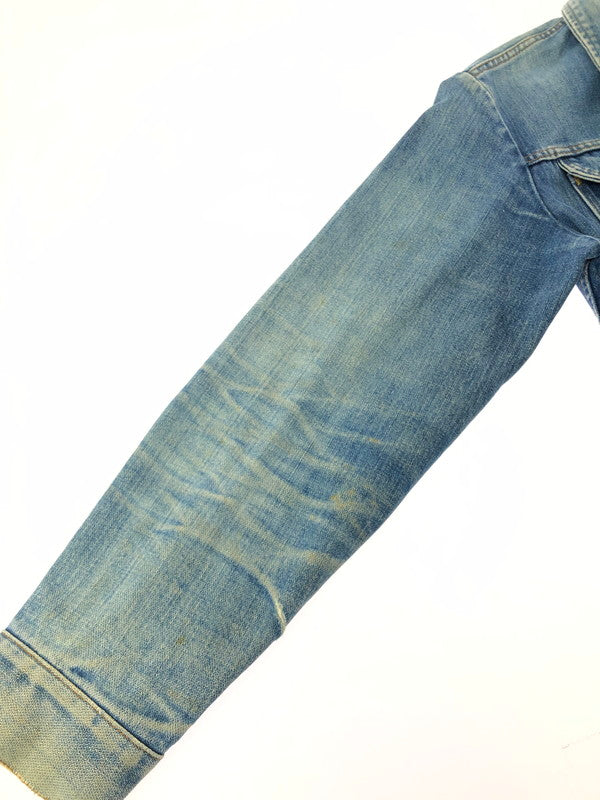 【現状渡し品】【メンズ】 MAVERICK マーベリック 推定70’S DENIM JACKET 推定70年代 デニムジャケット ライトアウター 146-261001-na-23-tagh サイズ：サイズ表記なし 下記参照 カラー：インディゴ 万代Net店