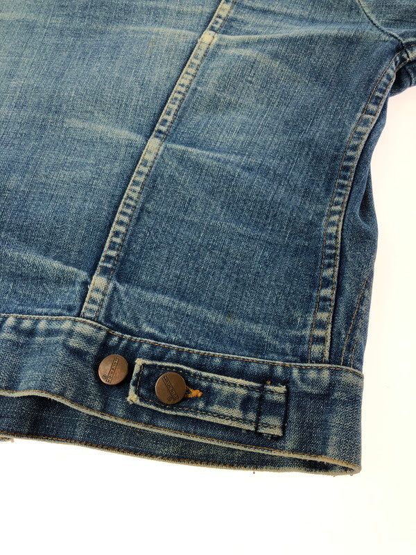 【現状渡し品】【メンズ】 MAVERICK マーベリック 推定70’S DENIM JACKET 推定70年代 デニムジャケット ライトアウター 146-261001-na-23-tagh サイズ：サイズ表記なし 下記参照 カラー：インディゴ 万代Net店