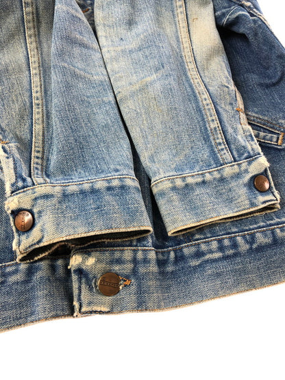 【現状渡し品】【メンズ】 MAVERICK マーベリック 推定70’S DENIM JACKET 推定70年代 デニムジャケット ライトアウター 146-261001-na-23-tagh サイズ：サイズ表記なし 下記参照 カラー：インディゴ 万代Net店