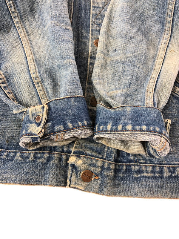 【現状渡し品】【メンズ】 MAVERICK マーベリック 推定70’S DENIM JACKET 推定70年代 デニムジャケット ライトアウター 146-261001-na-23-tagh サイズ：サイズ表記なし 下記参照 カラー：インディゴ 万代Net店