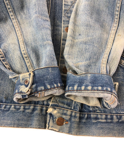 【現状渡し品】【メンズ】 MAVERICK マーベリック 推定70’S DENIM JACKET 推定70年代 デニムジャケット ライトアウター 146-261001-na-23-tagh サイズ：サイズ表記なし 下記参照 カラー：インディゴ 万代Net店
