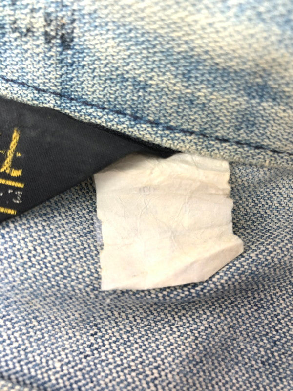 【現状渡し品】【メンズ】 MAVERICK マーベリック 推定70’S DENIM JACKET 推定70年代 デニムジャケット ライトアウター 146-261001-na-23-tagh サイズ：サイズ表記なし 下記参照 カラー：インディゴ 万代Net店