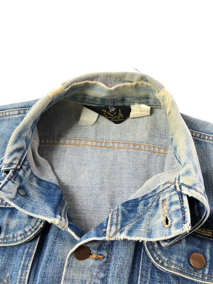 【現状渡し品】【メンズ】 MAVERICK マーベリック 推定70’S DENIM JACKET 推定70年代 デニムジャケット ライトアウター 146-261001-na-23-tagh サイズ：サイズ表記なし 下記参照 カラー：インディゴ 万代Net店