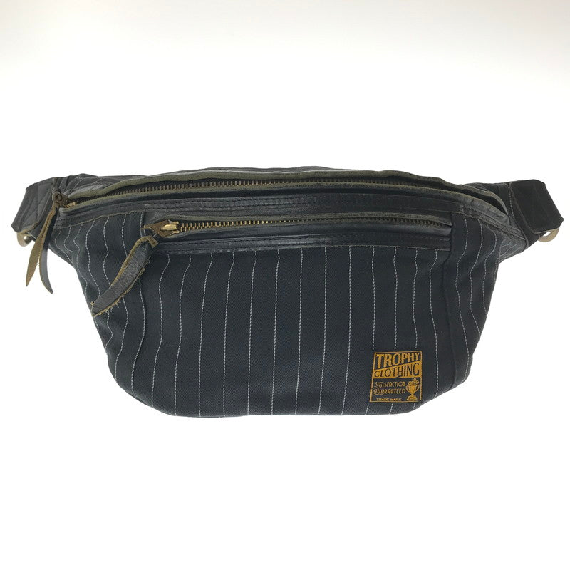 【現状渡し品】【メンズ】 TROPHY CLOTHING トロフィークロージング BODY BAG ボディバッグ カバン 188-261017-na-07-tagh カラー：ネイビー 万代Net店