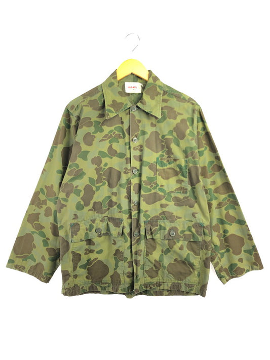 【中古品】【メンズ】 KAMO カモ 60’S HUNTING SHIRT JACKET 60年代 ハンティング シャツ ジャケット ライトアウター 146-261001-na-19-tagh サイズ：S カラー：カモ 万代Net店
