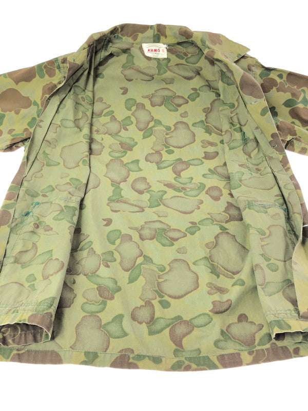 【中古品】【メンズ】 KAMO カモ 60’S HUNTING SHIRT JACKET 60年代 ハンティング シャツ ジャケット ライトアウター 146-261001-na-19-tagh サイズ：S カラー：カモ 万代Net店