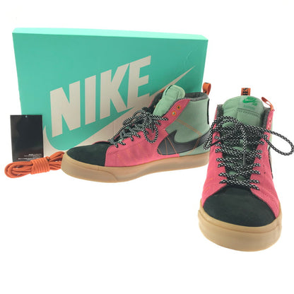 【中古品】【メンズ】 NIKE ナイキ SB BLAZER MID ACCLIMATE JADE SMOKE DC8903-301 ブレーザー ミッド アクリメイト スニーカー 靴 160-260923-rt-23-tagh サイズ：28cm US10 カラー：JADE SMOKE/BLACK-WHITE-SPORT SPICE 万代Net店