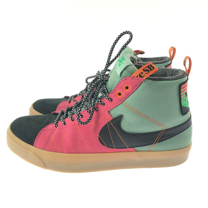 【中古品】【メンズ】 NIKE ナイキ SB BLAZER MID ACCLIMATE JADE SMOKE DC8903-301 ブレーザー ミッド アクリメイト スニーカー 靴 160-260923-rt-23-tagh サイズ：28cm US10 カラー：JADE SMOKE/BLACK-WHITE-SPORT SPICE 万代Net店